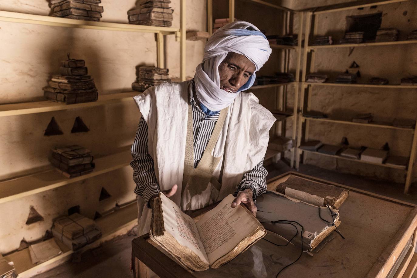 Los tesoros perdidos de la ciudad mauritana de Chinguetti