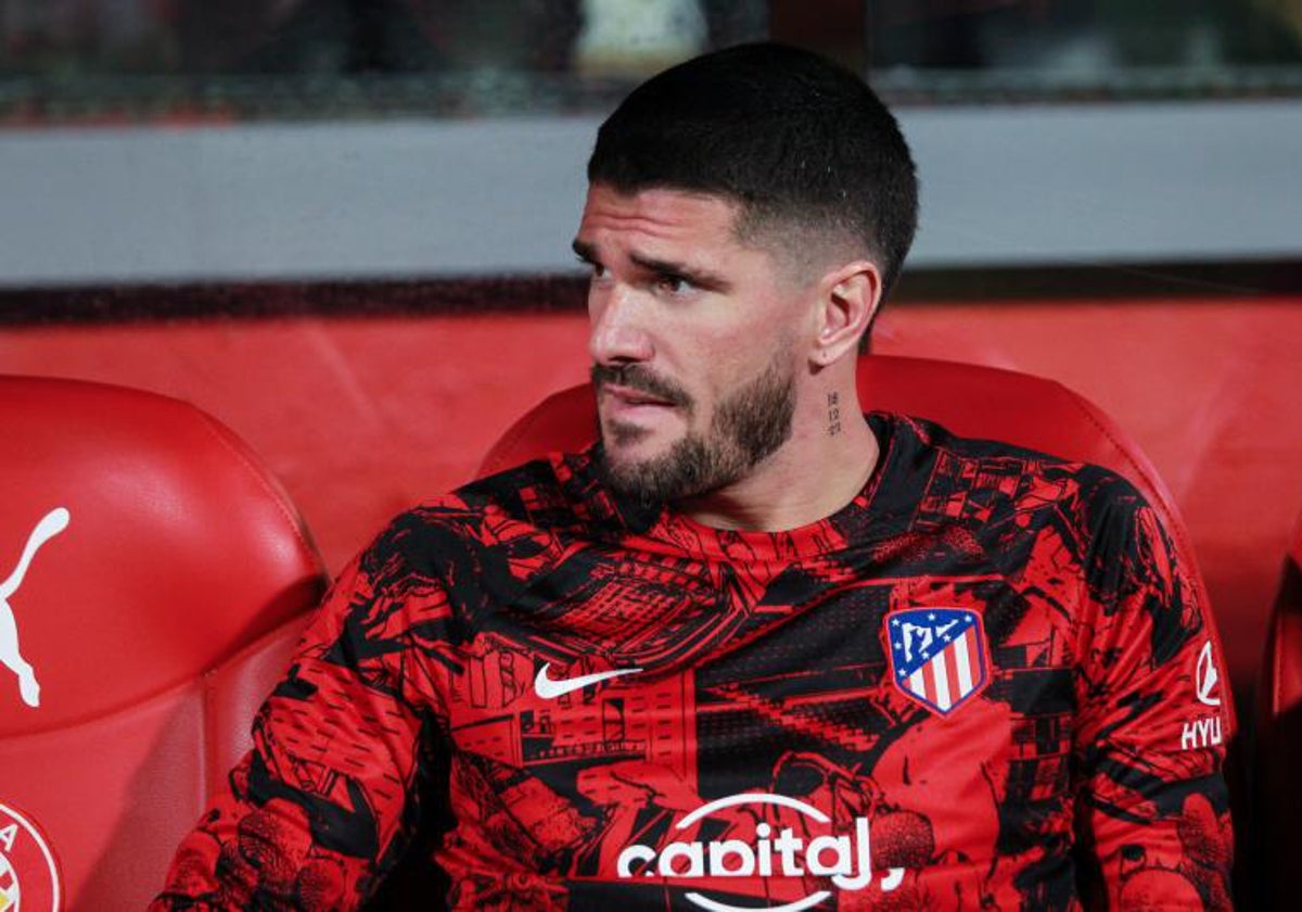 Rodrigo De Paul, durante el partido de este lunes en Girona.