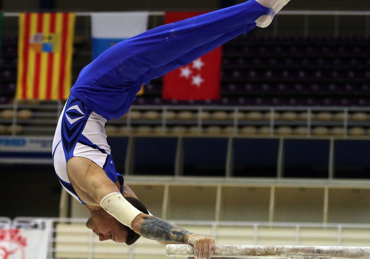 El gimnasta valenciano, Néstor Abad.