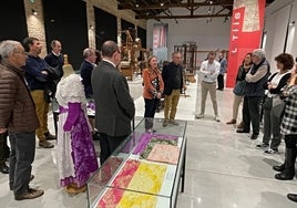 Los participantes en el simposio visitaron el Museo Textil de la Comunitat en Ontinyent.