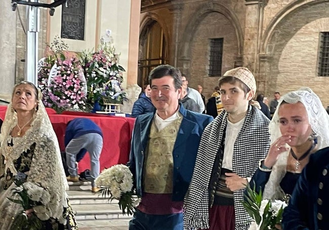 Fernado Giner, en la Ofrenda