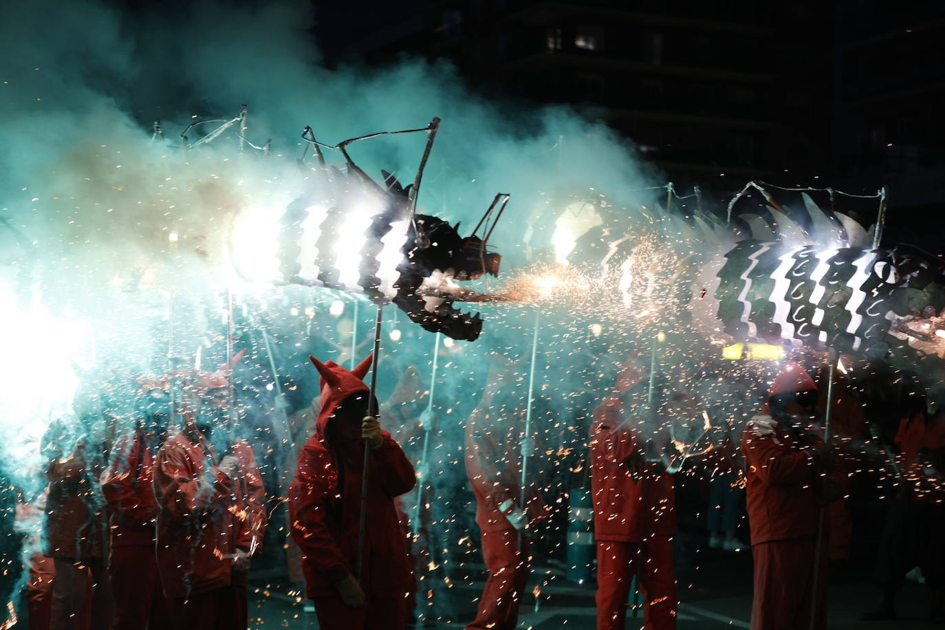 Así ha sido la cabalgata del Fuego de las Fallas 2023