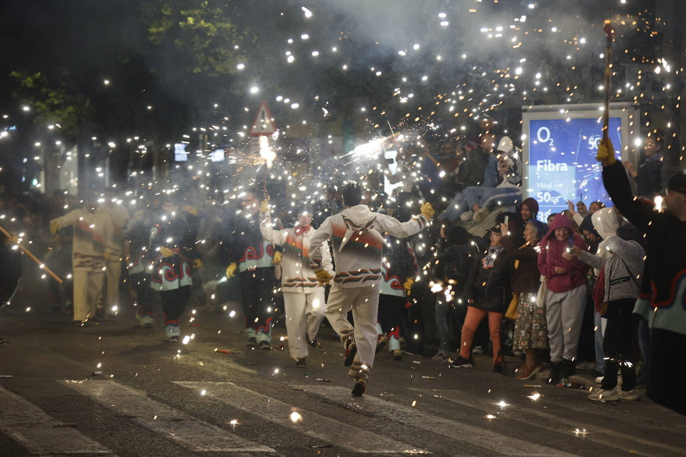 Así ha sido la cabalgata del Fuego de las Fallas 2023