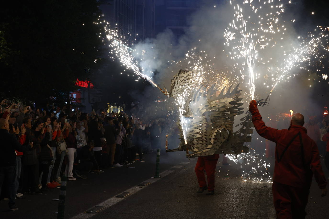 Así ha sido la cabalgata del Fuego de las Fallas 2023