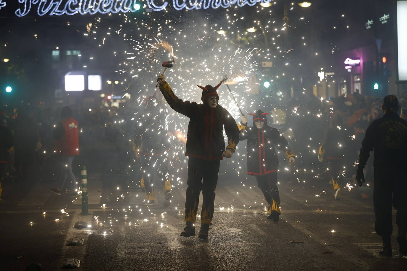 Así ha sido la cabalgata del Fuego de las Fallas 2023