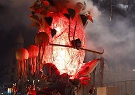 Cremà de la falla grande municipal 2023