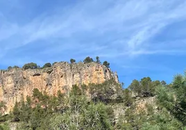 Vistas desde uno de los puntos de la ruta.