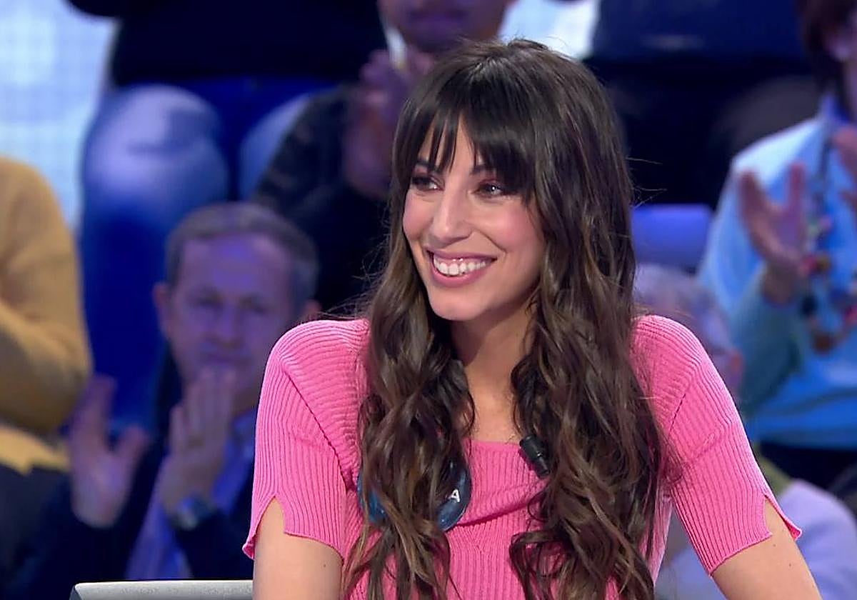 Almuena Cid en 'Pasapalabra'.