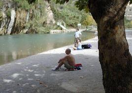 La piscina natural de Fuente de los Baños.