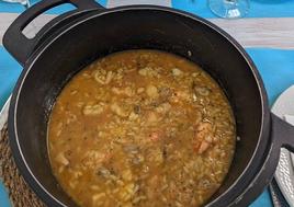 Un arroz meloso frente al mar en el Restaurante Pepe y Estrella