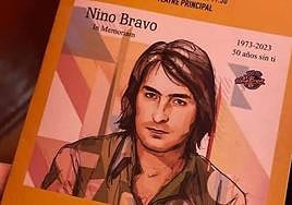 Cartel del concierto de Nino Bravo.