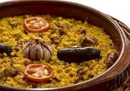 Un arroz al horno de época en Restaurante Trencall