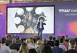 La icónica noria del evento.