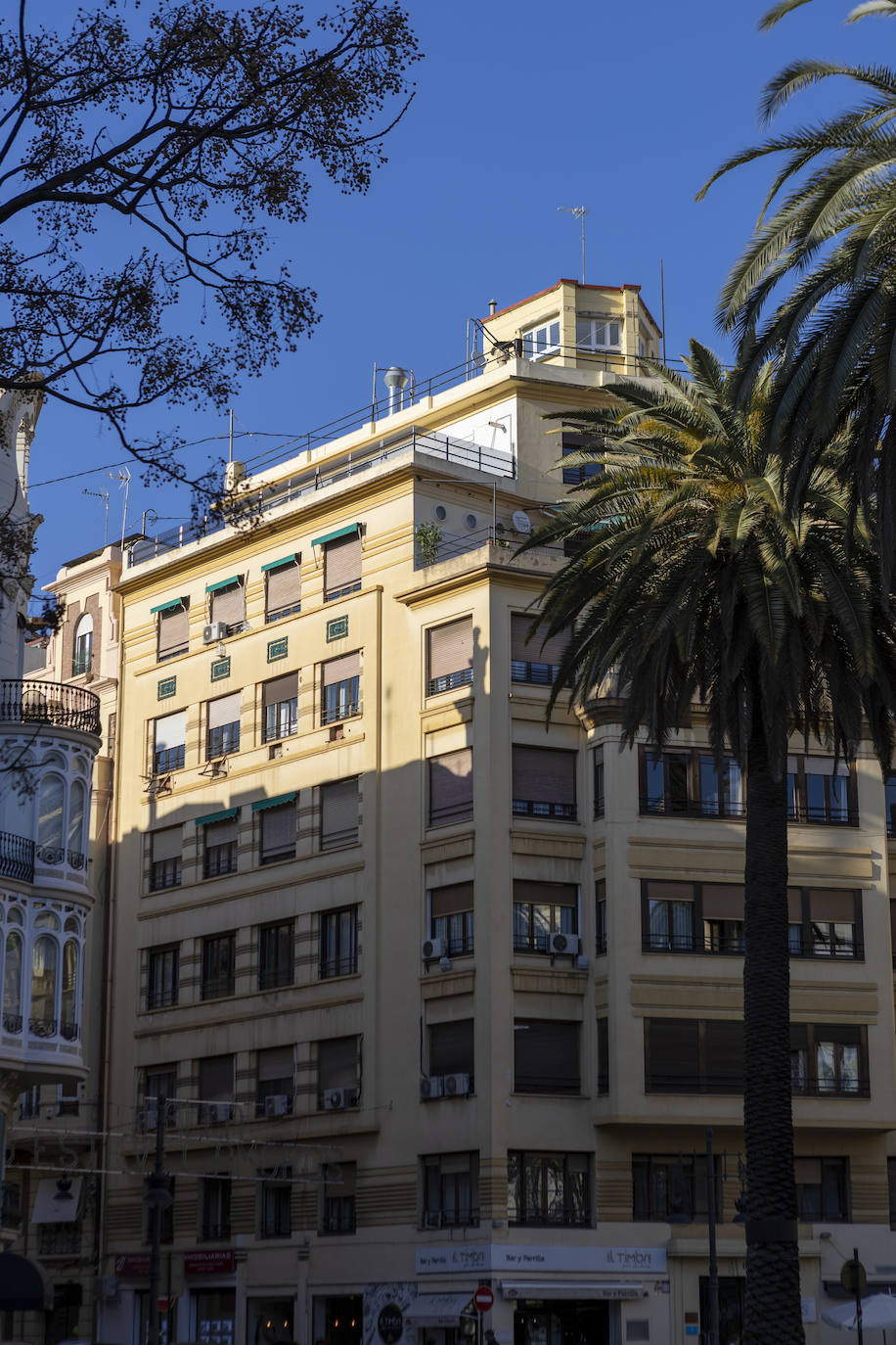 El edificio donde vivió el cineasta Luis García Berlanga.