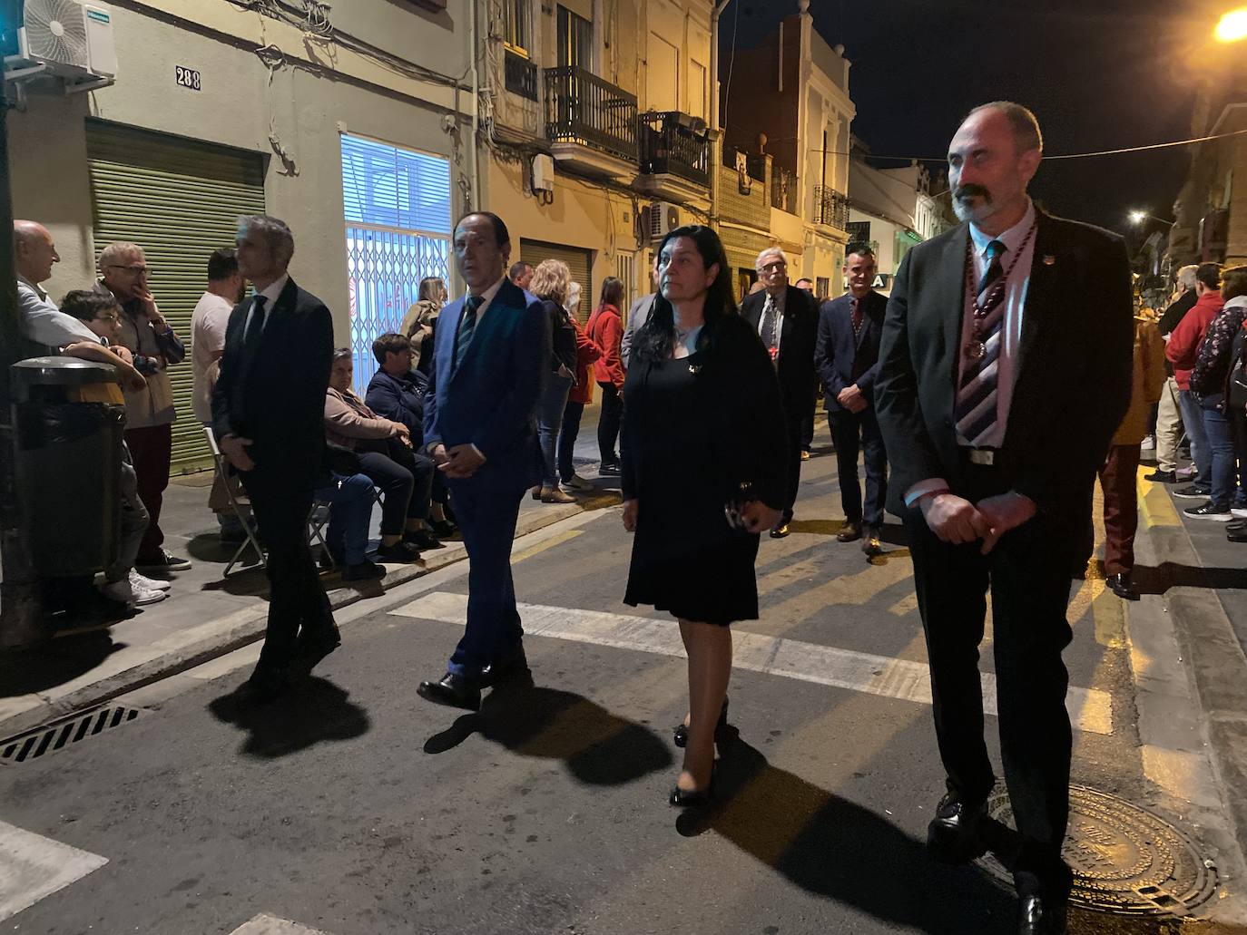 Procesión del viernes de dolores en la Semana Santa Marinera 2023