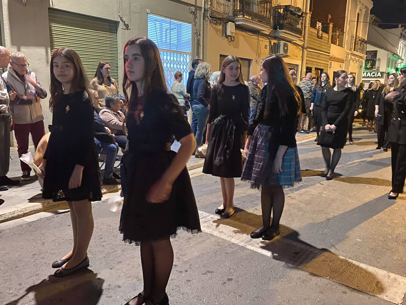 Procesión del viernes de dolores en la Semana Santa Marinera 2023