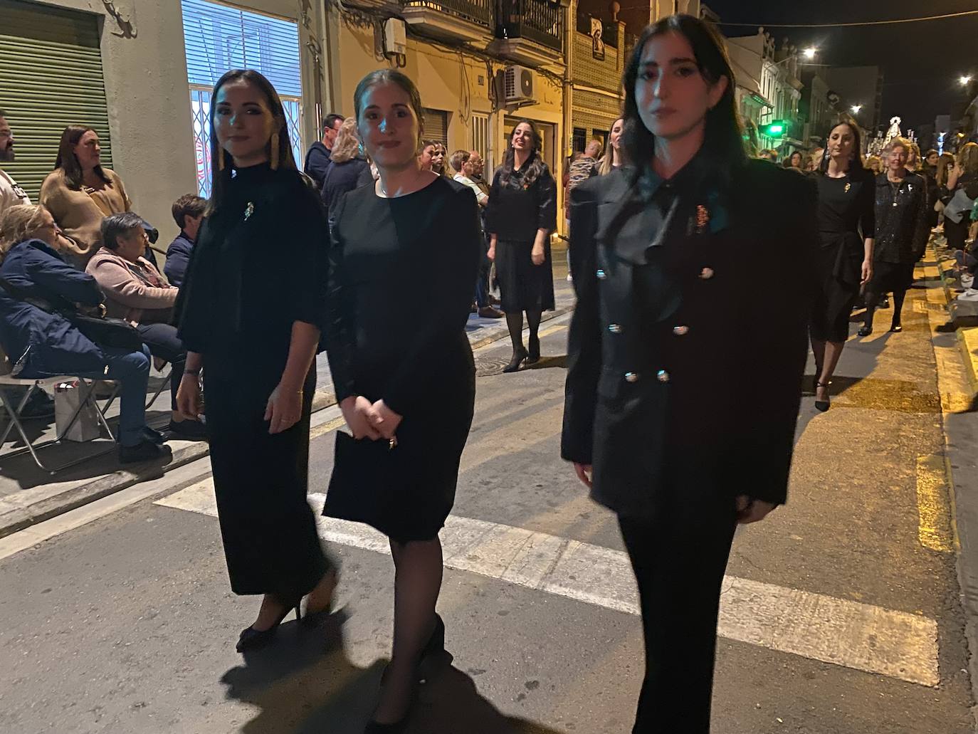 Procesión del viernes de dolores en la Semana Santa Marinera 2023