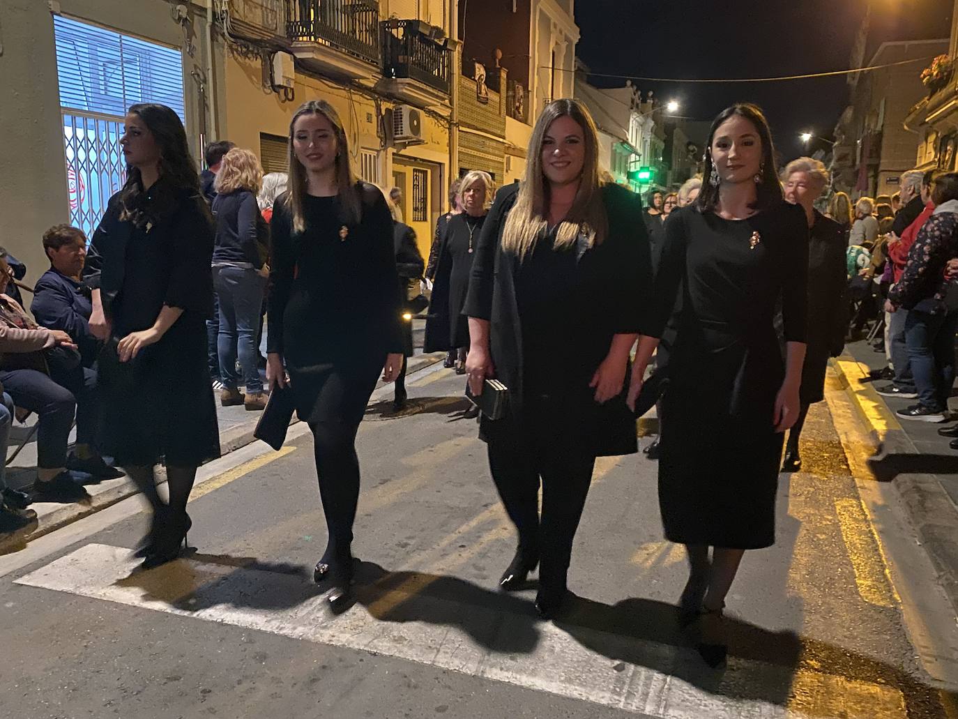 Procesión del viernes de dolores en la Semana Santa Marinera 2023