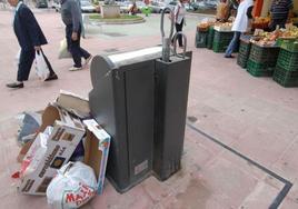 Basura en Castellón.