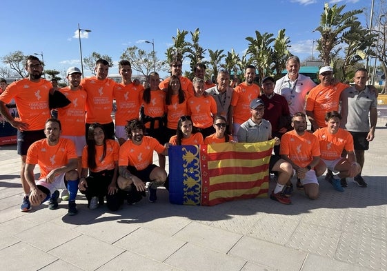 Los integrantes de la Selecció campeona del mundo.