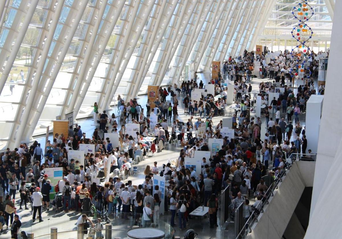 Un momento de la Feria Concurso Experimenta 2023.