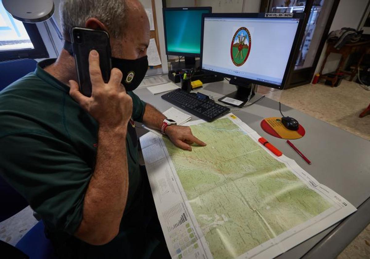 Servicio de rescate de montaña de la Guardia Civil.