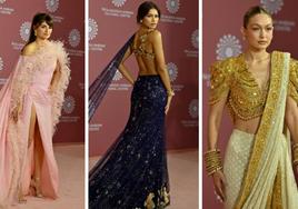 Penélope Cruz, Zendaya y Gigi Hadid, espectaculares en la alfombra roja más glamurosa de la India