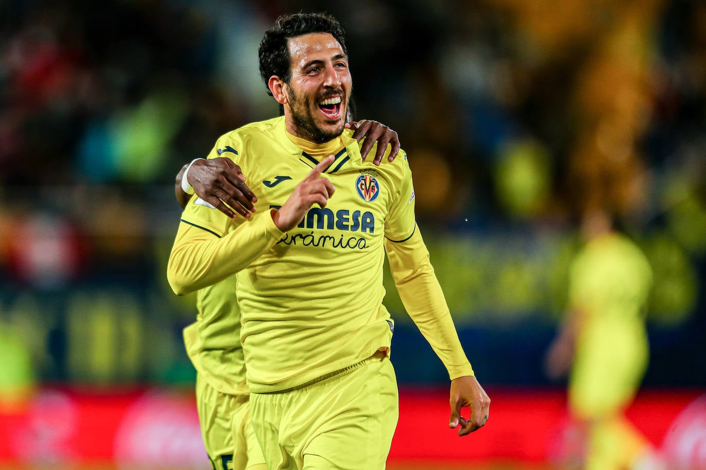 Dani Parejo, durante un partido con el Villarreal.