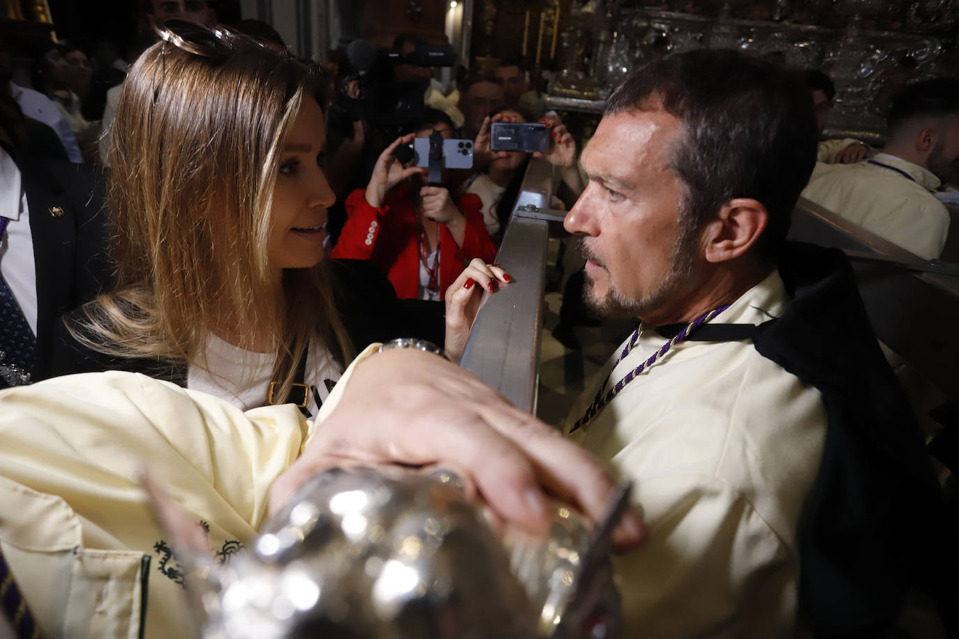 Antonio Banderas, fiel a la Semana Santa de Malaga
