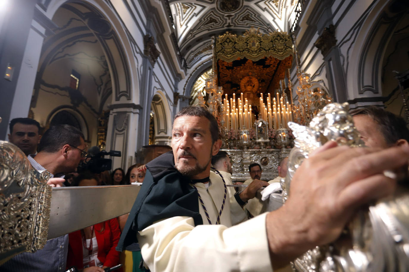 Antonio Banderas, fiel a la Semana Santa de Malaga