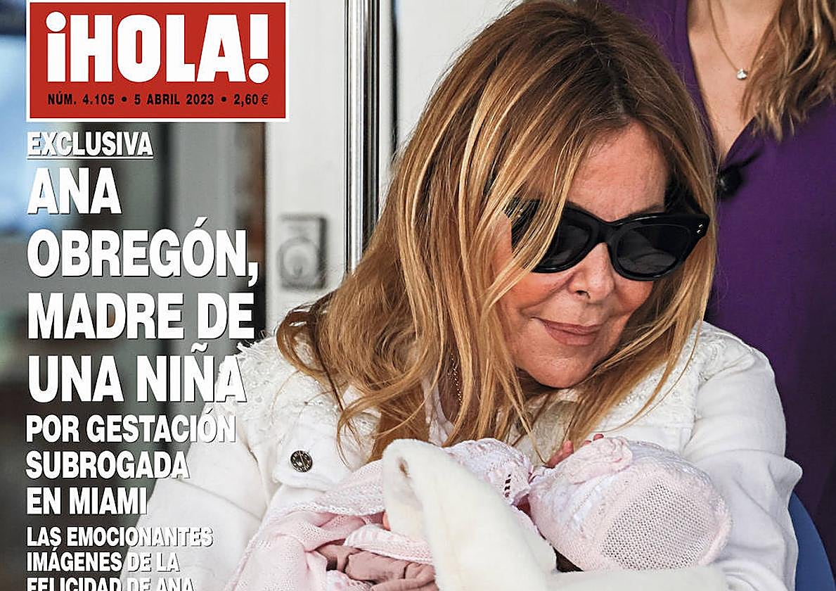 Portada de la revista '¡Hola!'.