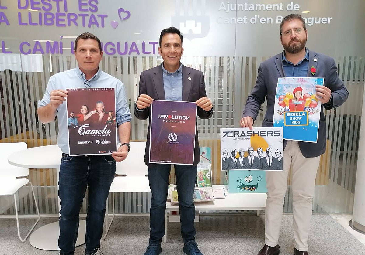Presentación del cartel de las fiestas de Canet.
