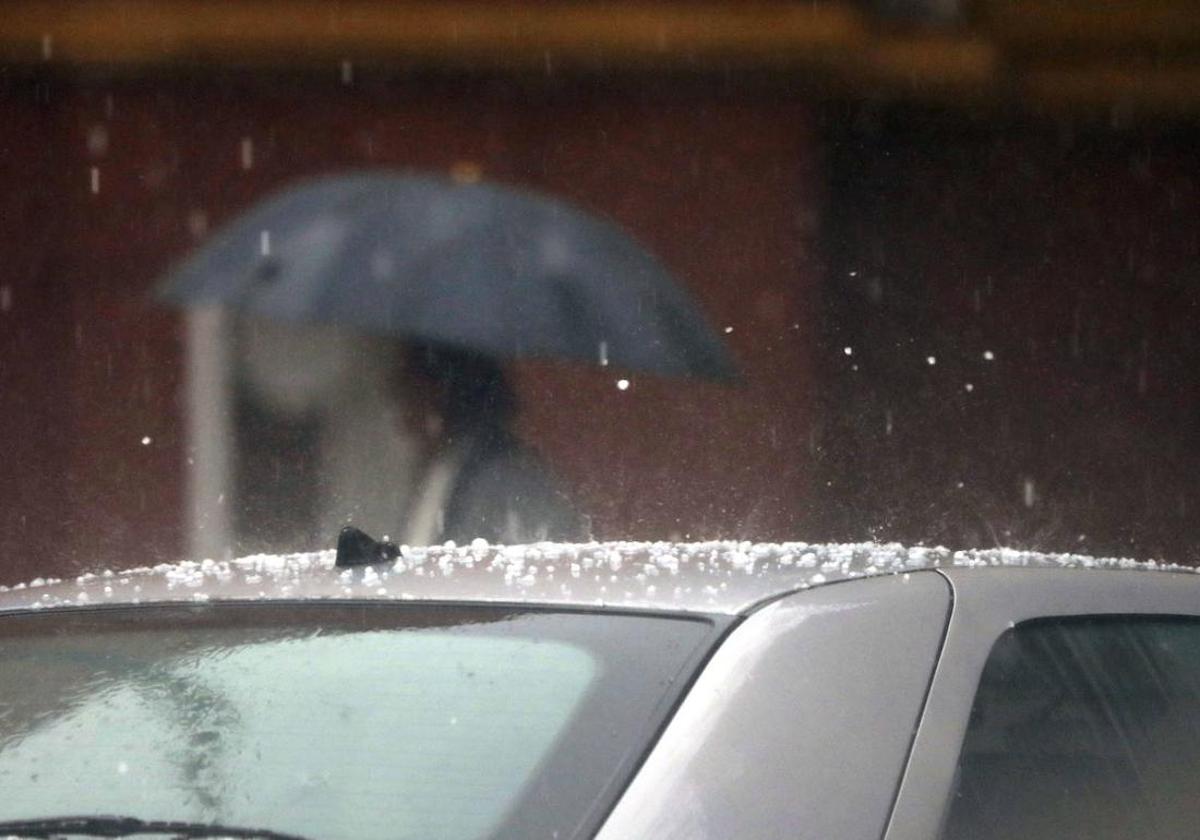 Lluvia en Valencia.