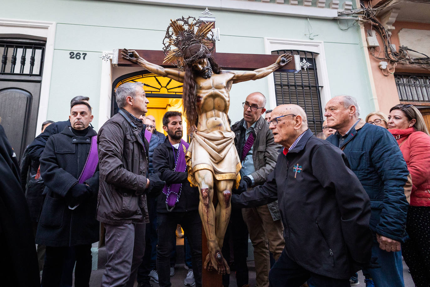 Encuentro de los dos Cristos en el Cabanyal