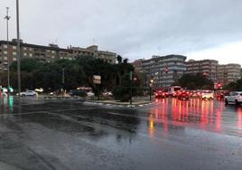 Lluvias en Valencia.