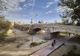 El antiguo cauce del río siempre es una buena opción para disfrutar de un día al aire libre.