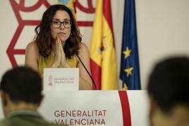 La vicepresidenta del Consell y titular de Servicios Sociales, Aitana Mas