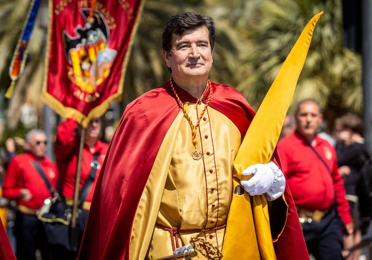 Los políticos, en el Desfile de Resurrección de la Semana Santa Marinera 2023