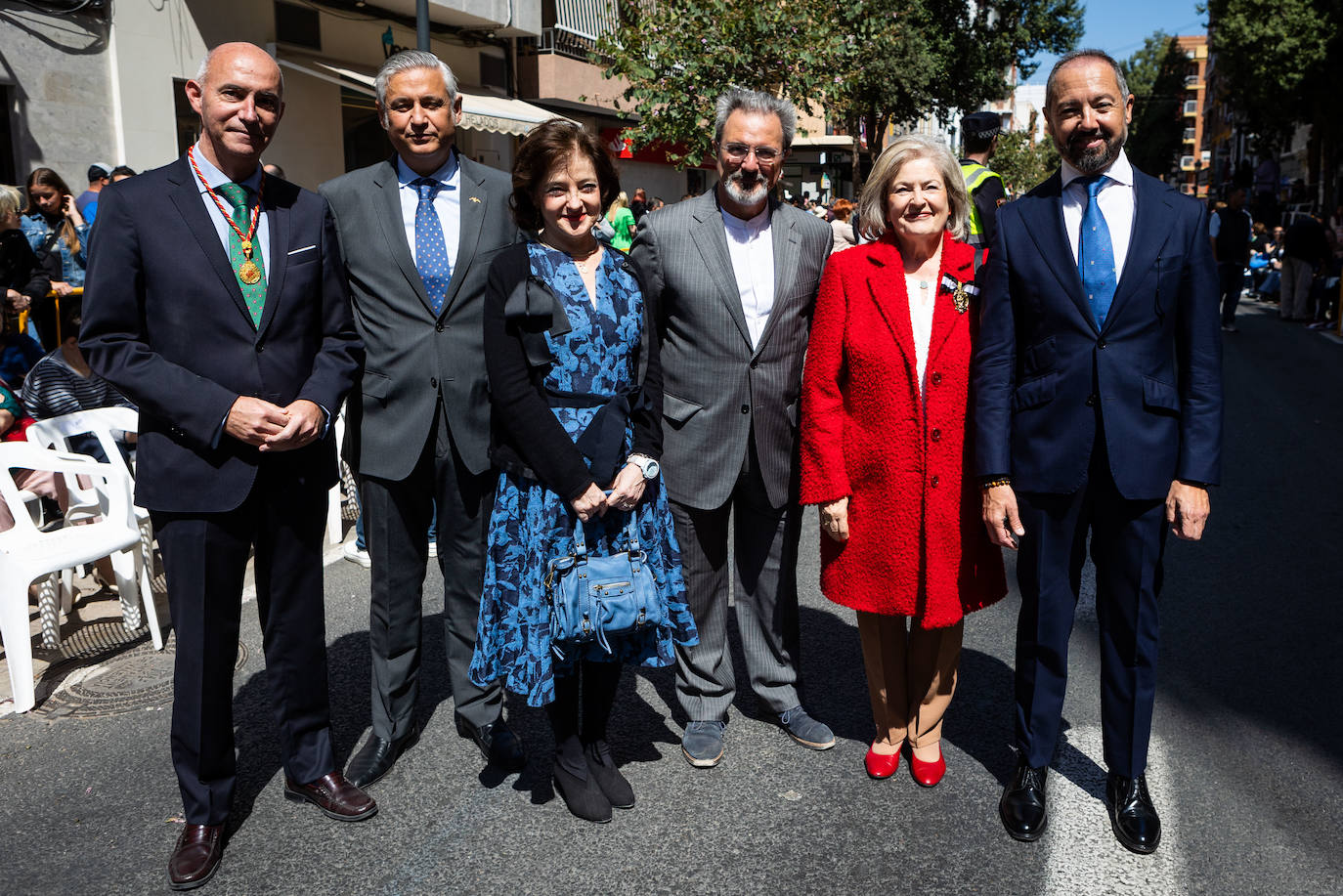 Los políticos, en el Desfile de Resurrección de la Semana Santa Marinera 2023