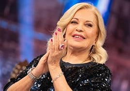 Bárbara Rey durante su visita a 'El Hormiguero'.