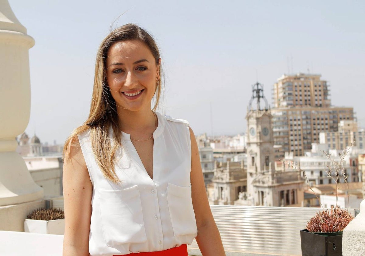 La edil de Ciudadanos y fallera mayor de Valencia de 2018, Rocío Gil.