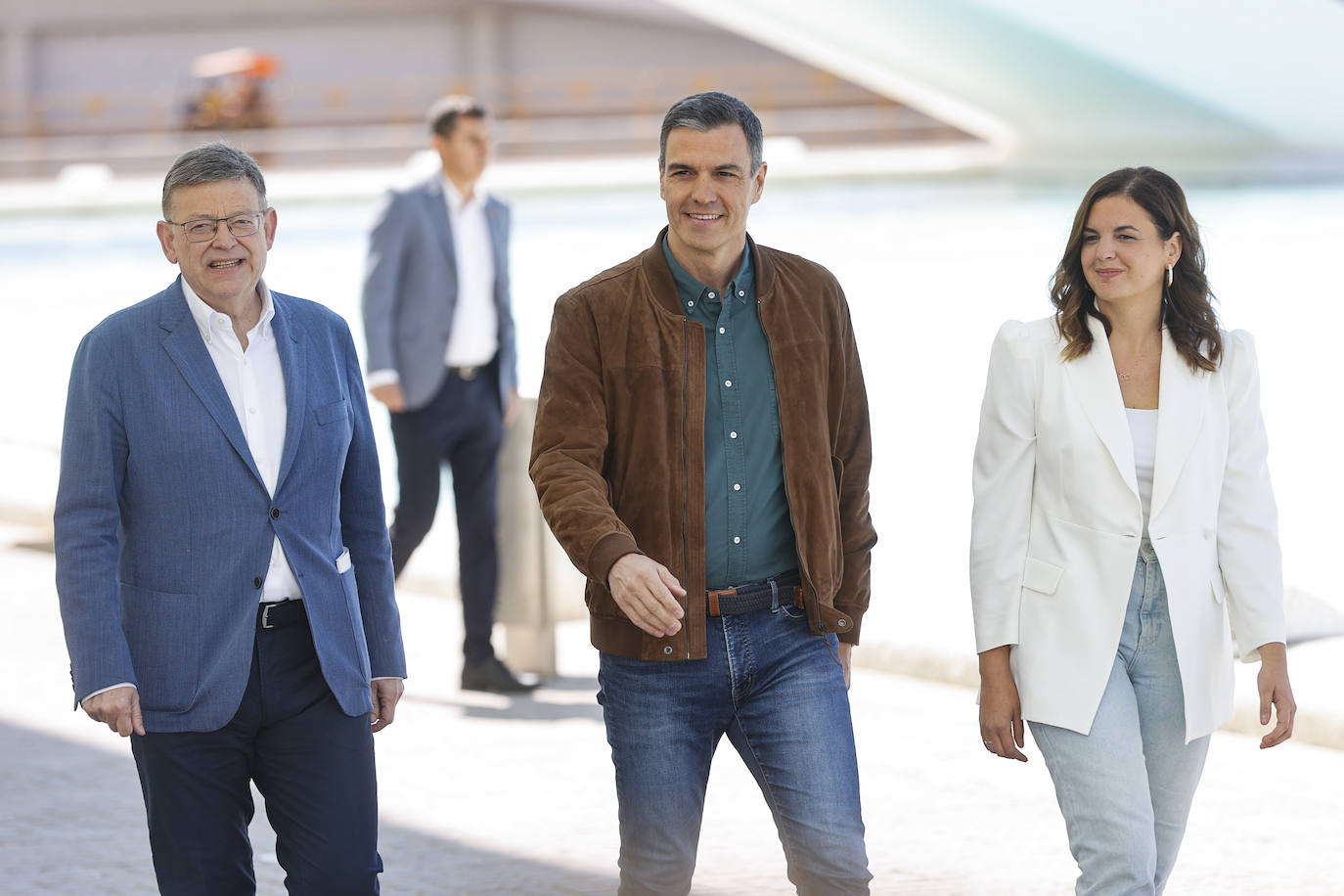 Pedro Sánchez visita Valencia con motivo de la conferencia municipal del PSOE