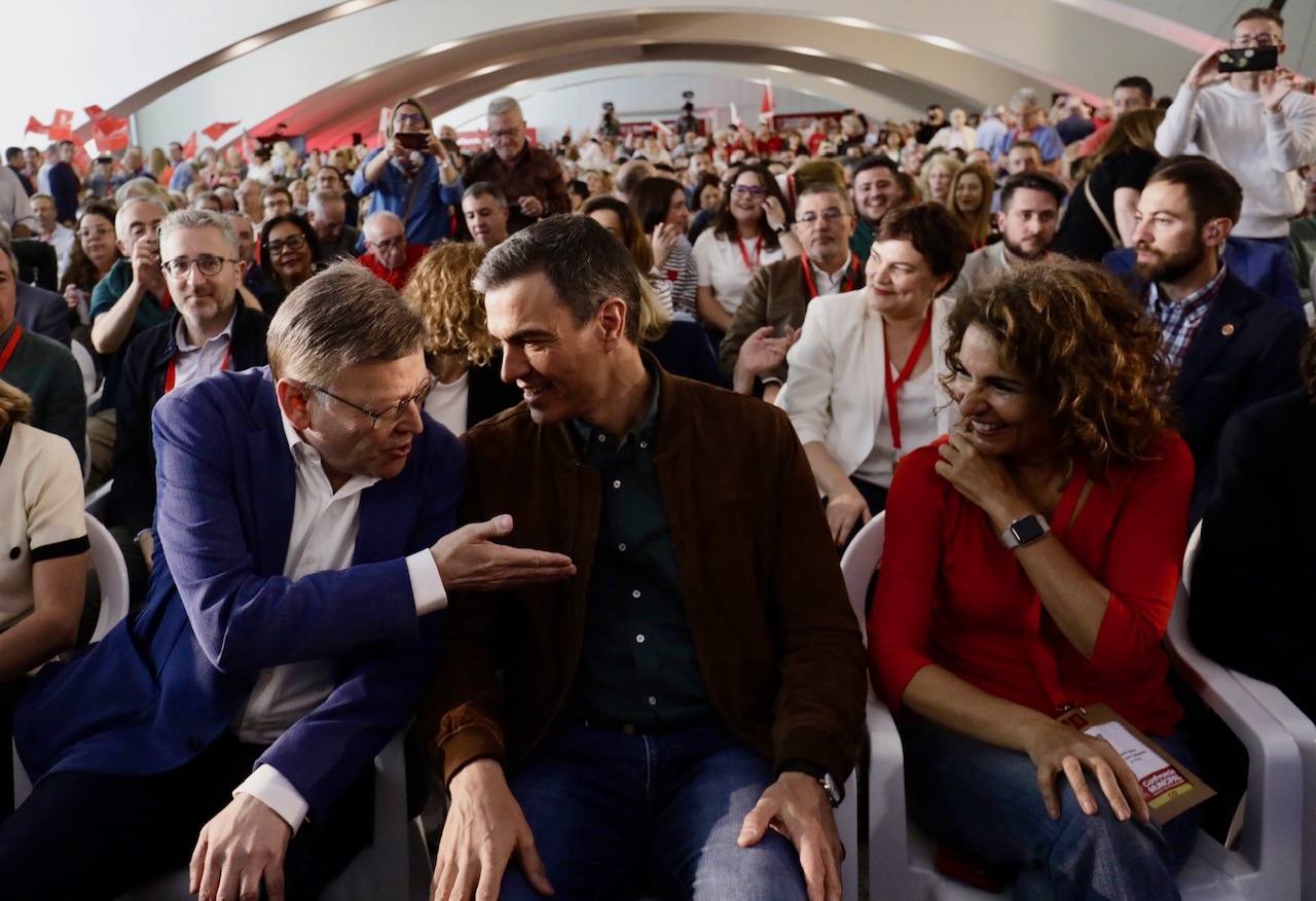 Pedro Sánchez visita Valencia con motivo de la conferencia municipal del PSOE