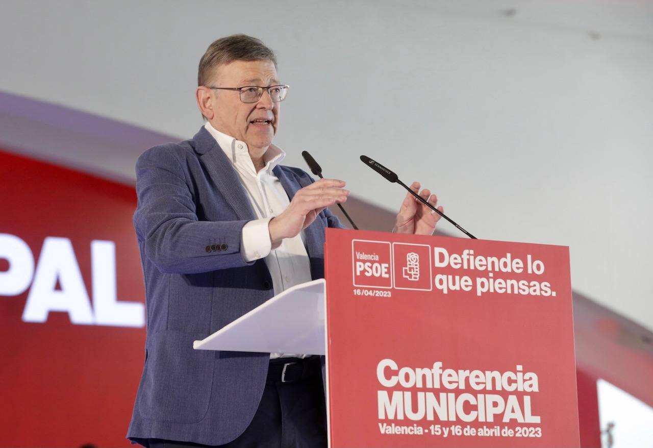 Pedro Sánchez visita Valencia con motivo de la conferencia municipal del PSOE