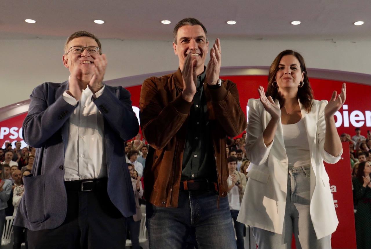 Pedro Sánchez visita Valencia con motivo de la conferencia municipal del PSOE