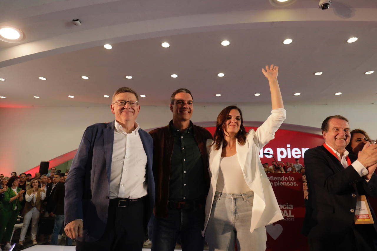 Pedro Sánchez visita Valencia con motivo de la conferencia municipal del PSOE