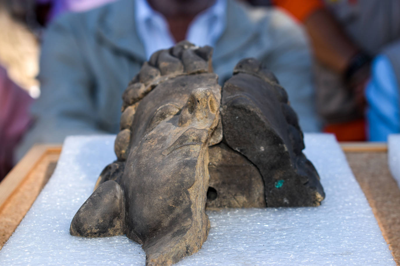 Hallazgo histórico: descubiertos los primeros rostros humanos en la antigua Tartessos