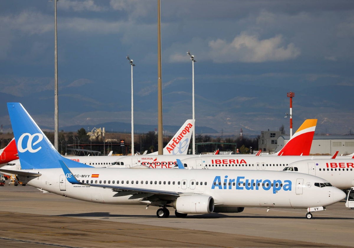 Un avión de Air Europa.