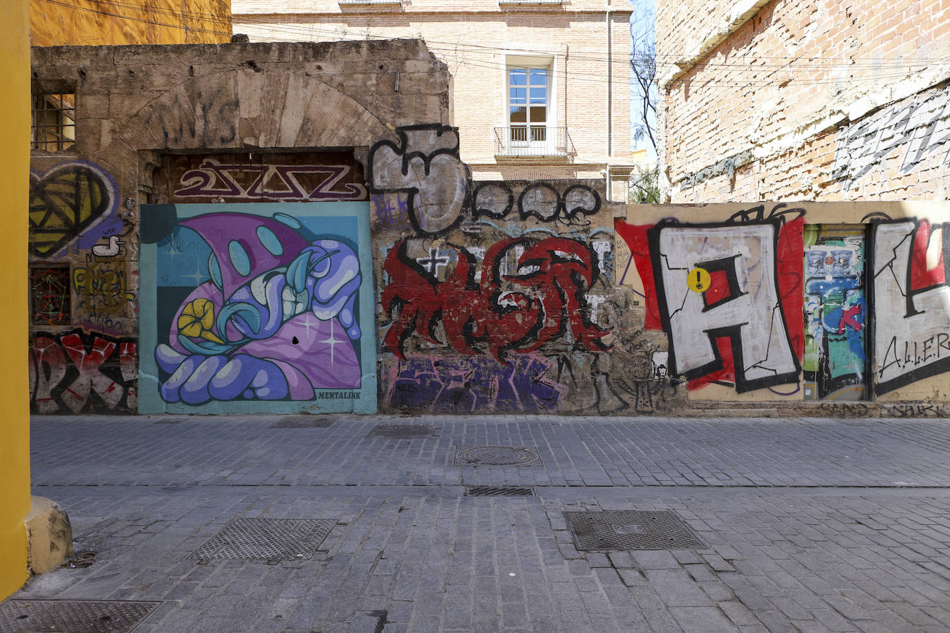 Los grafitis en el barrio de El Carmen