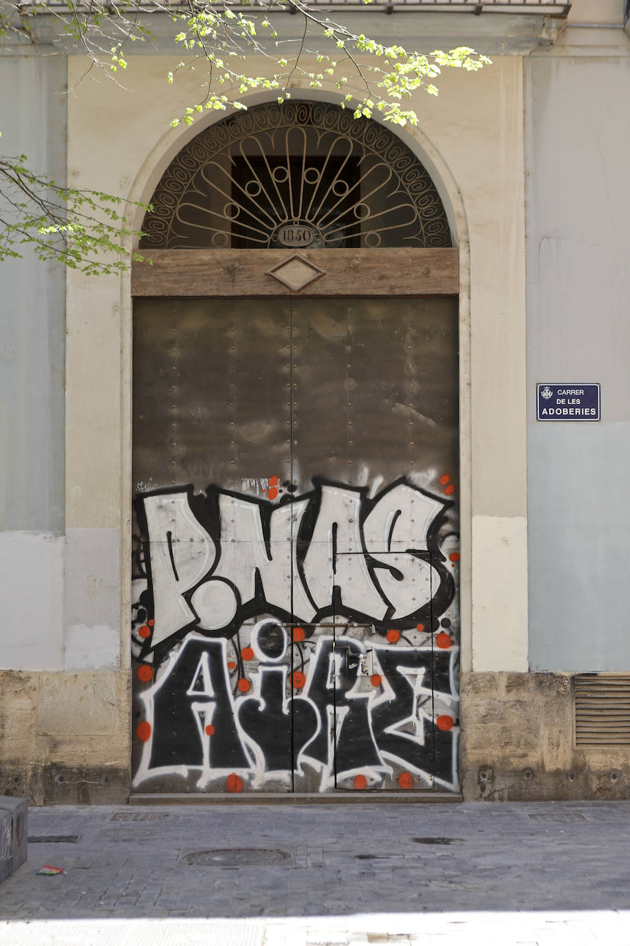 Los grafitis en el barrio de El Carmen